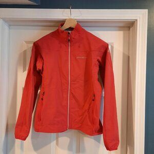 Eddie Bauer First Ascent Jacket Womens Medium‎ Pink Red Lightweight Hiking Shell